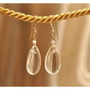 Teardrops - Gold Clear