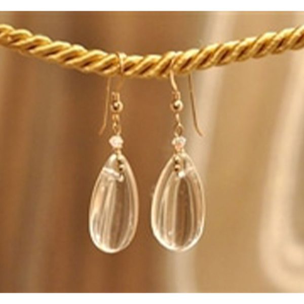 Teardrops - Gold Clear