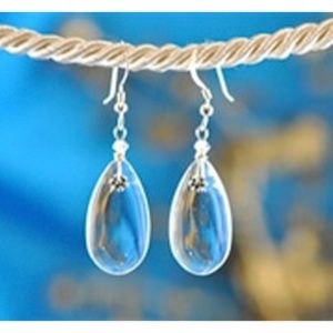 Teardrops - Silver Clear